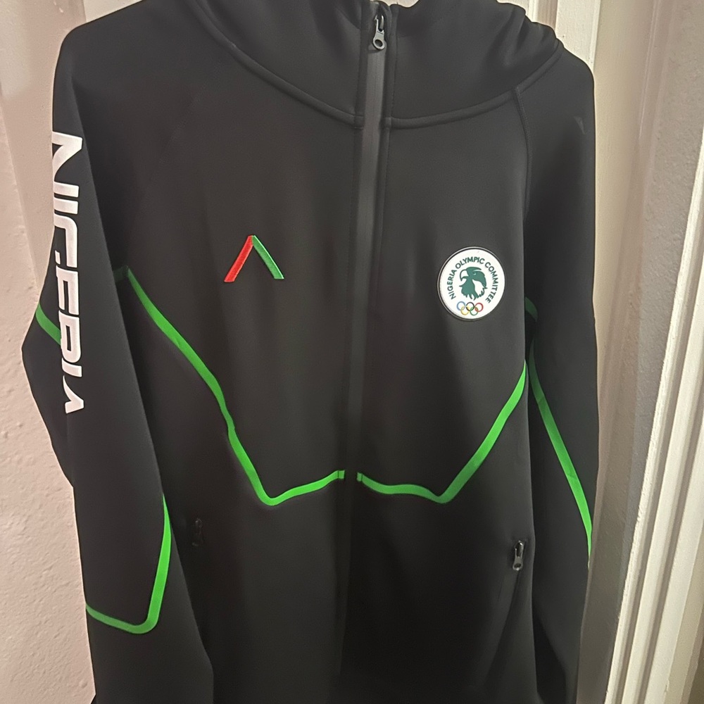 Black and Green Men's Jacket